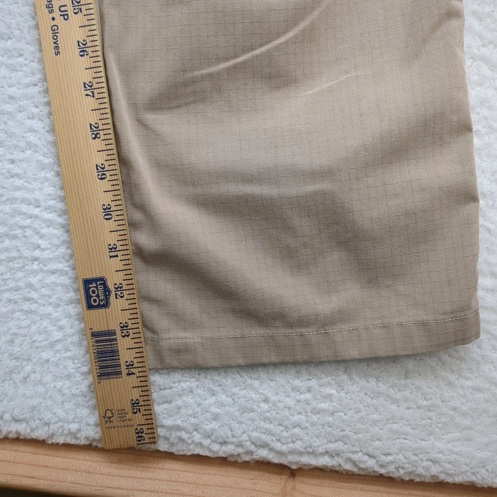 5.11 Tactical Pants Mens 38x34 Ripstop Cargo Pockets Khaki Outdoor Workwear